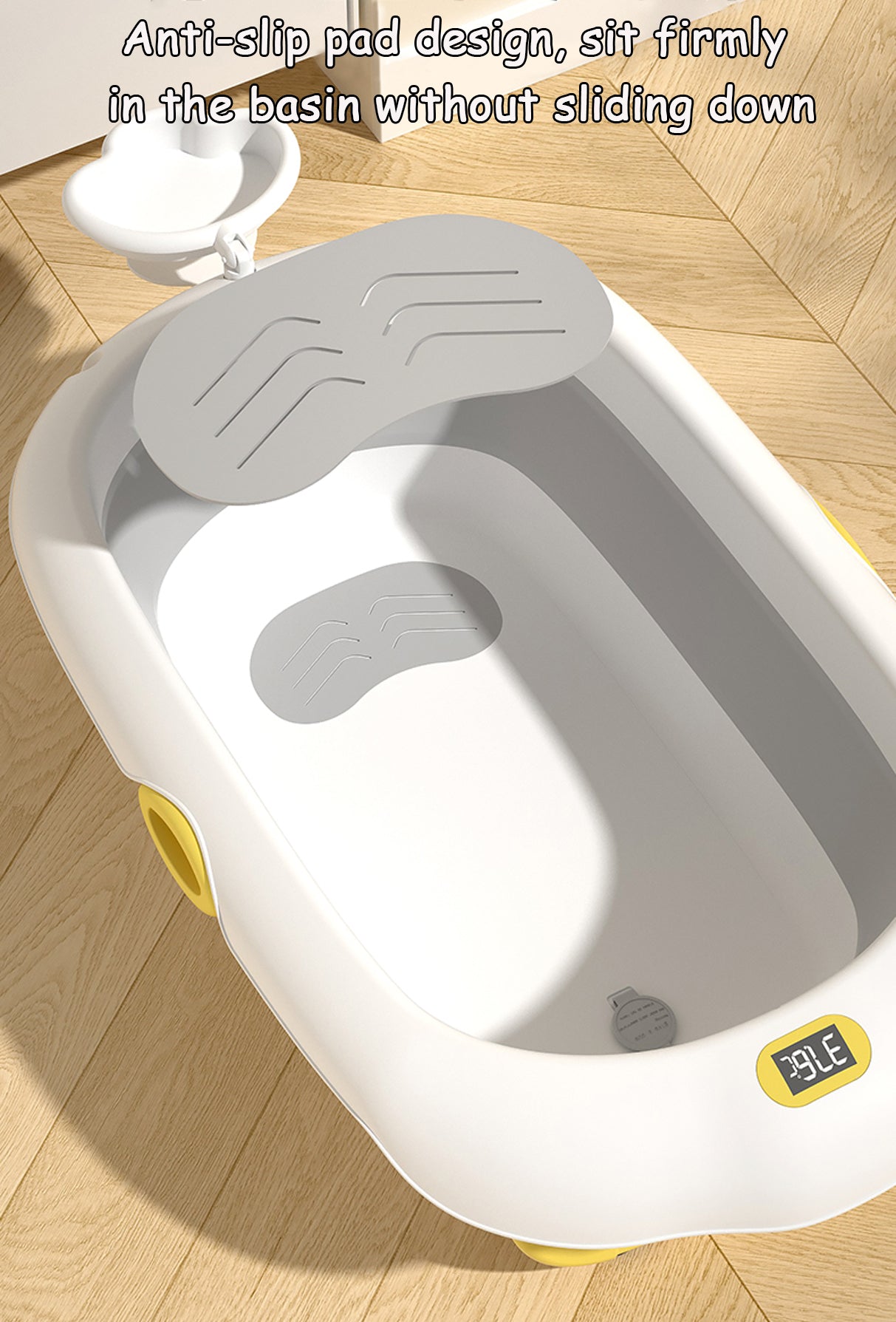 Wholesale Portable Collapsible 0-8 Folding Infant Baby Bath Tub With Stand