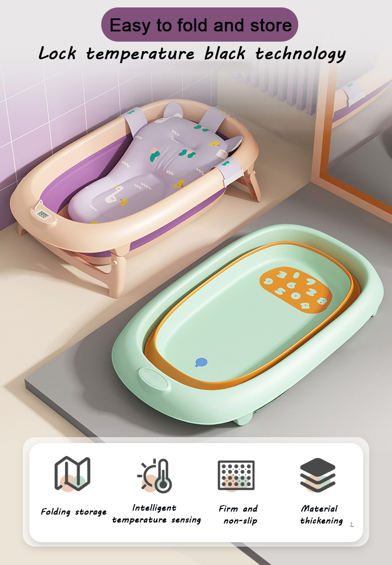 Portable baby bath tub