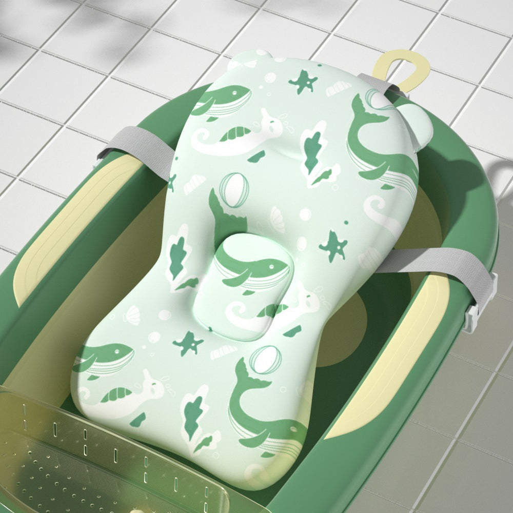 Baby bath mat/cushion/net