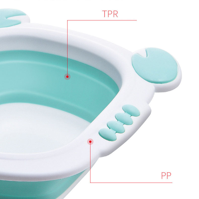 Baby wash basin foldable