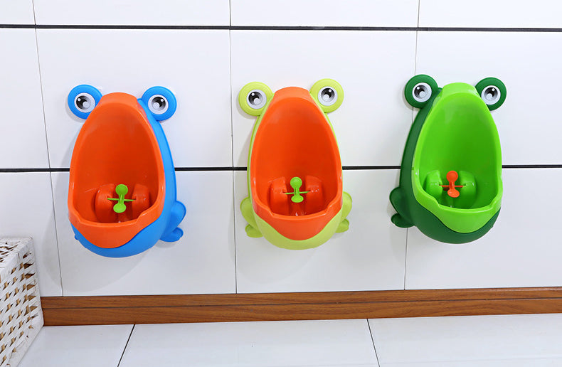 Plastic Baby Potty With Lid frog training