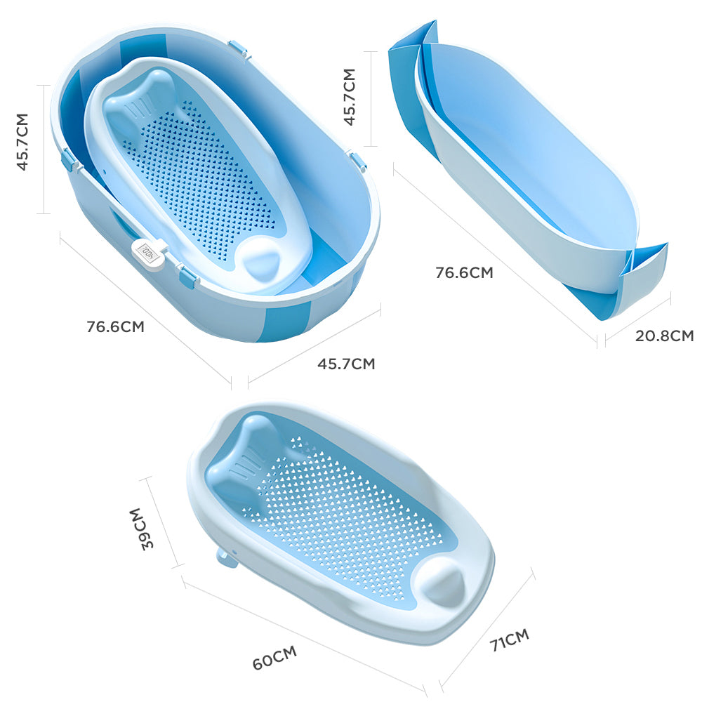 Newly designed baby folding bathtub