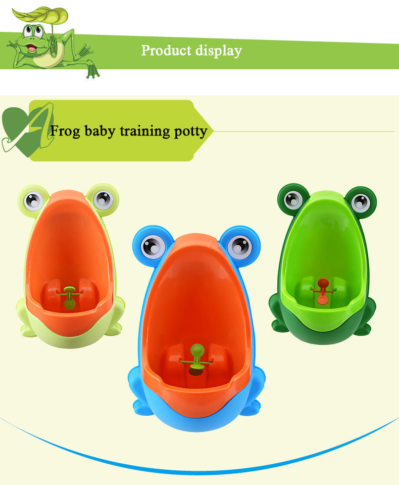 Plastic Baby Potty With Lid frog training