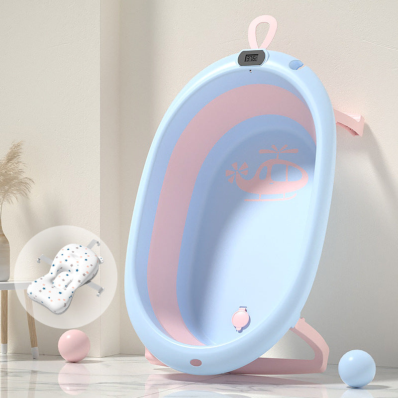 New born collapsible airplane baby bath tub