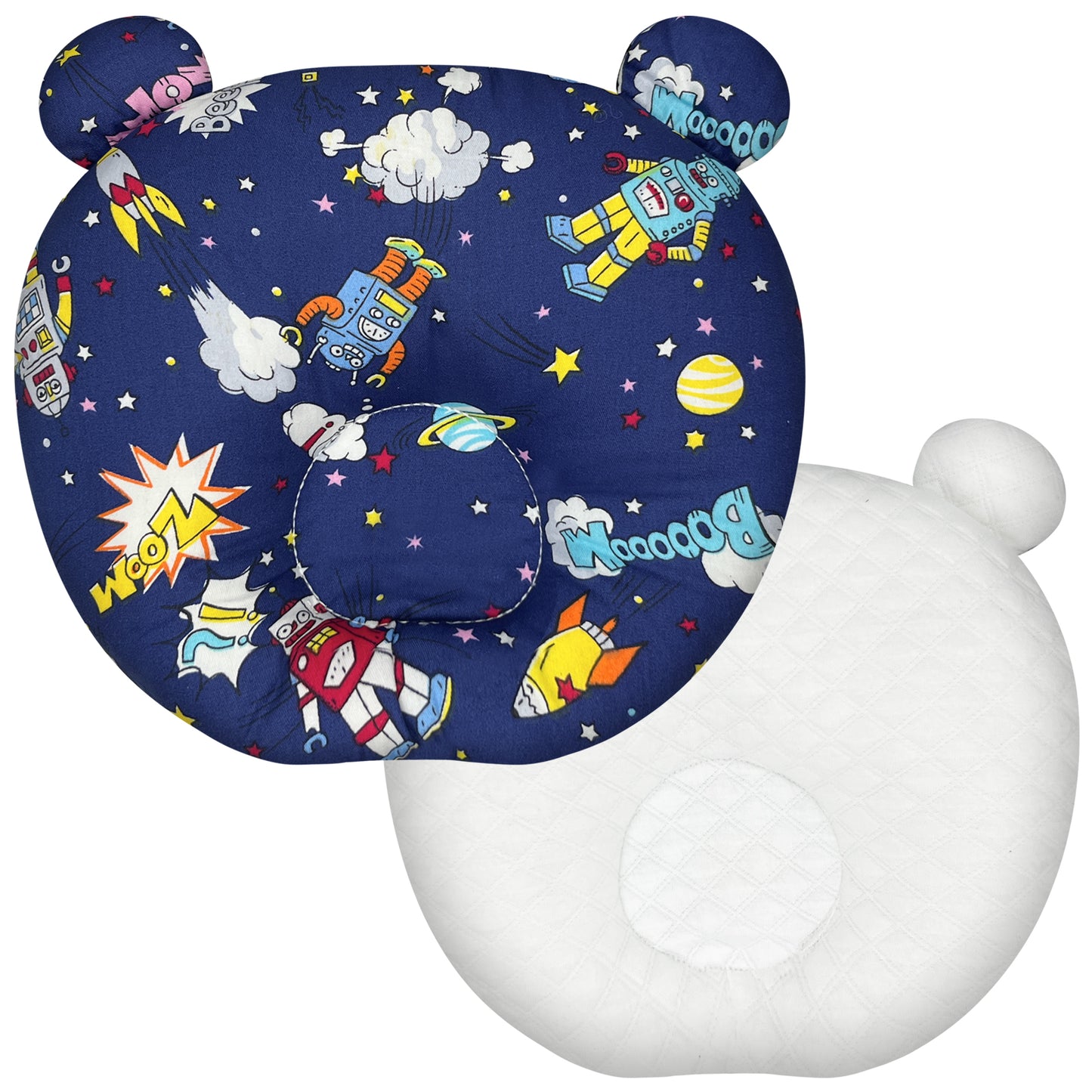 Bear shap baby pillow for newborn