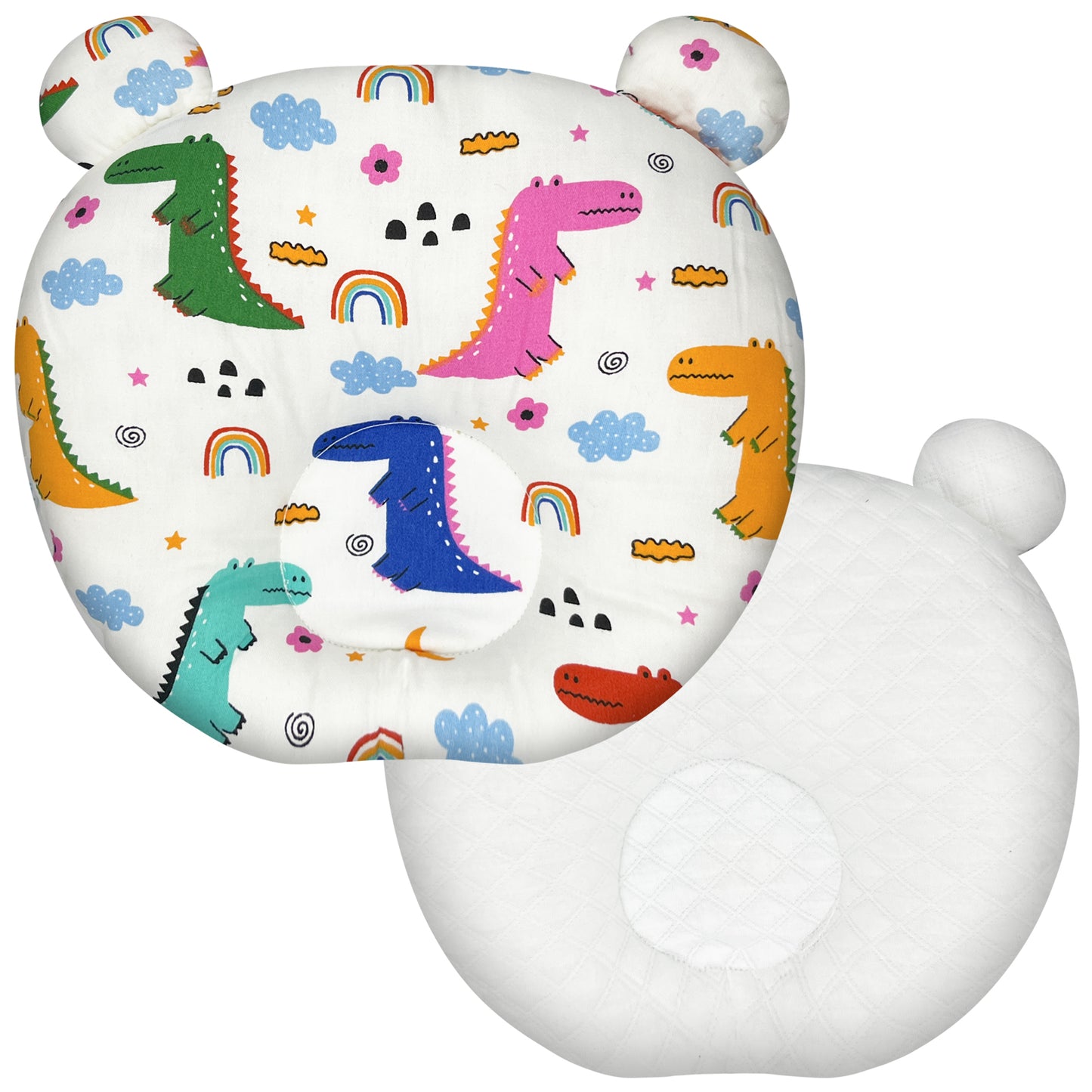 Bear shap baby pillow for newborn