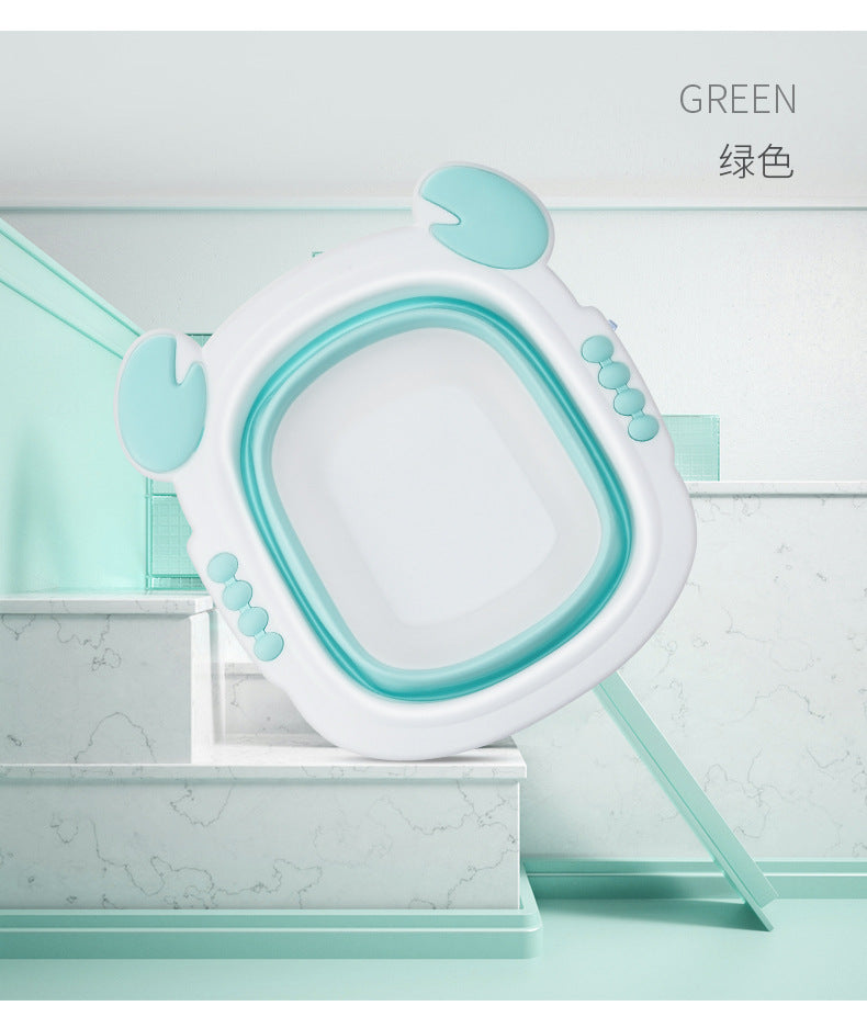 Baby wash basin foldable