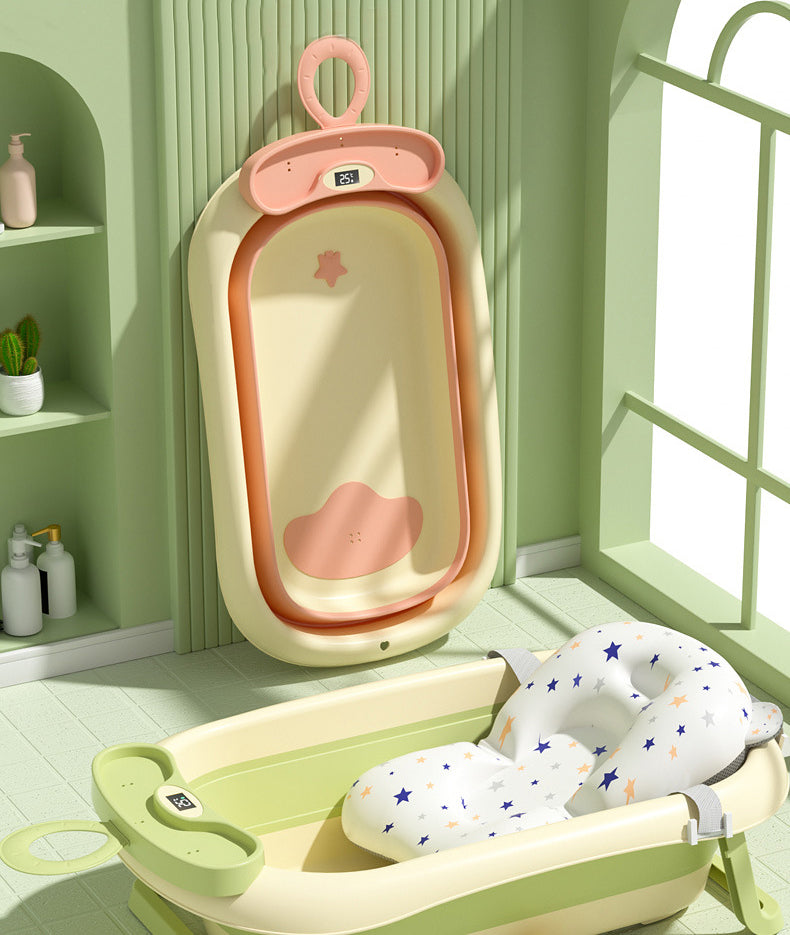 Newborn  Folding Portable Wash Basin set