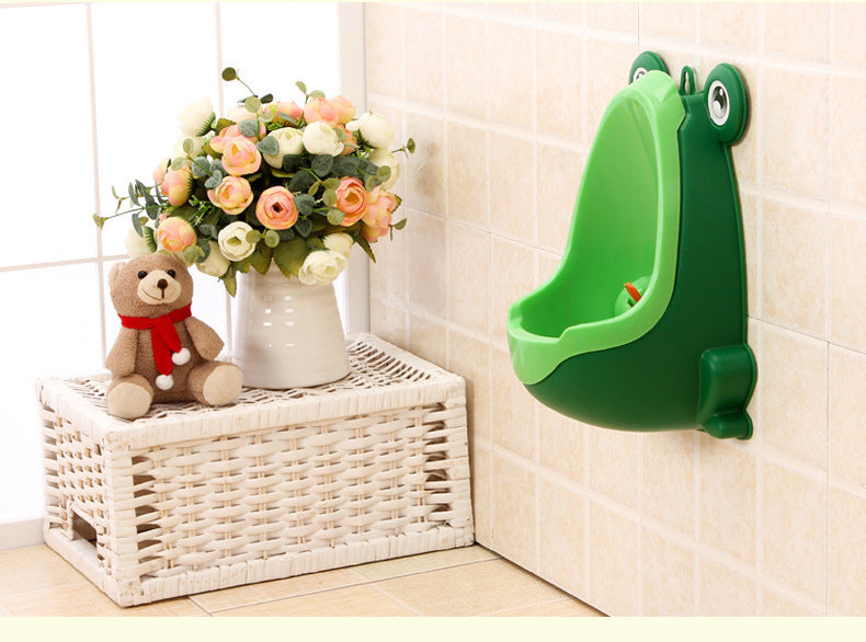 Plastic Baby Potty With Lid frog training