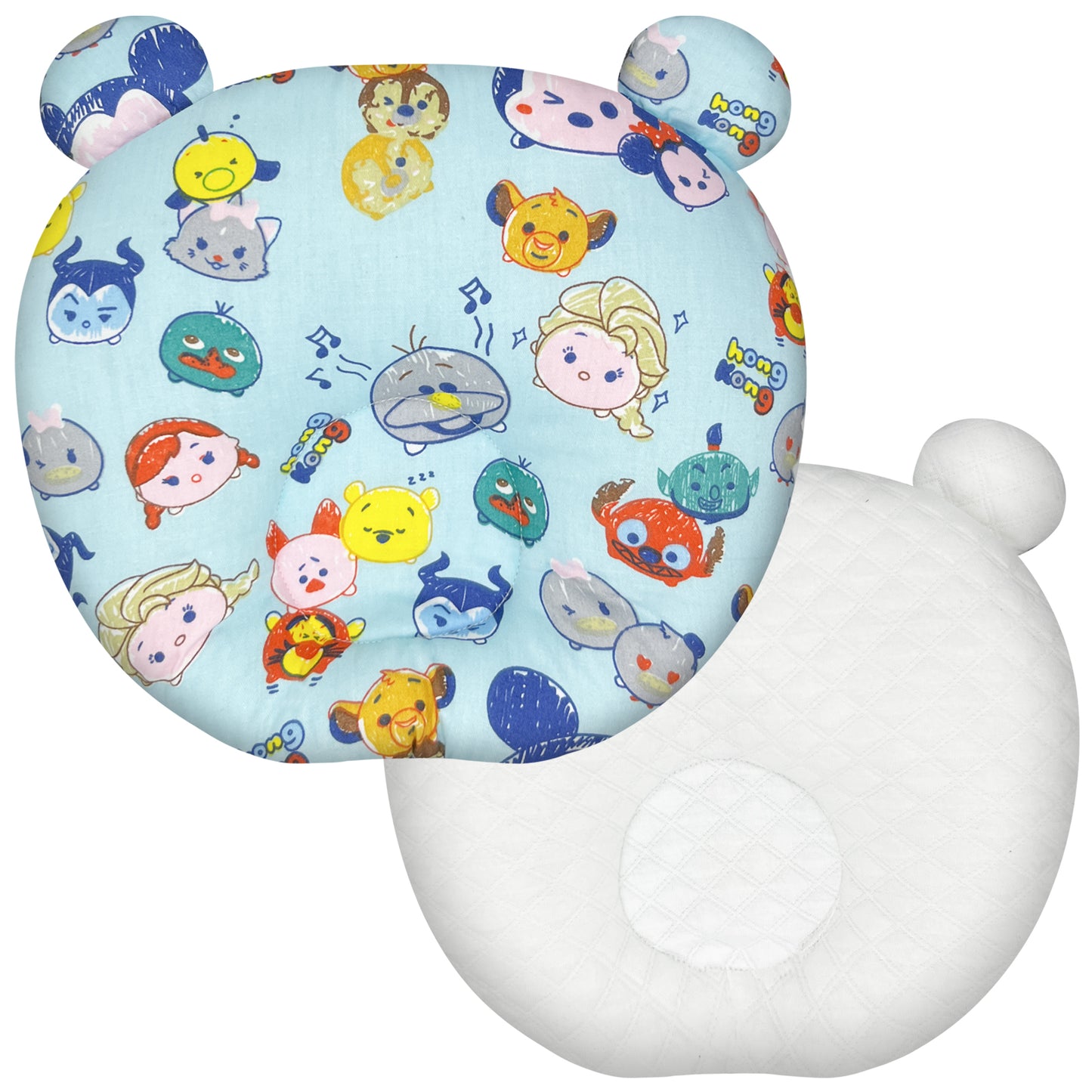 Bear shap baby pillow for newborn