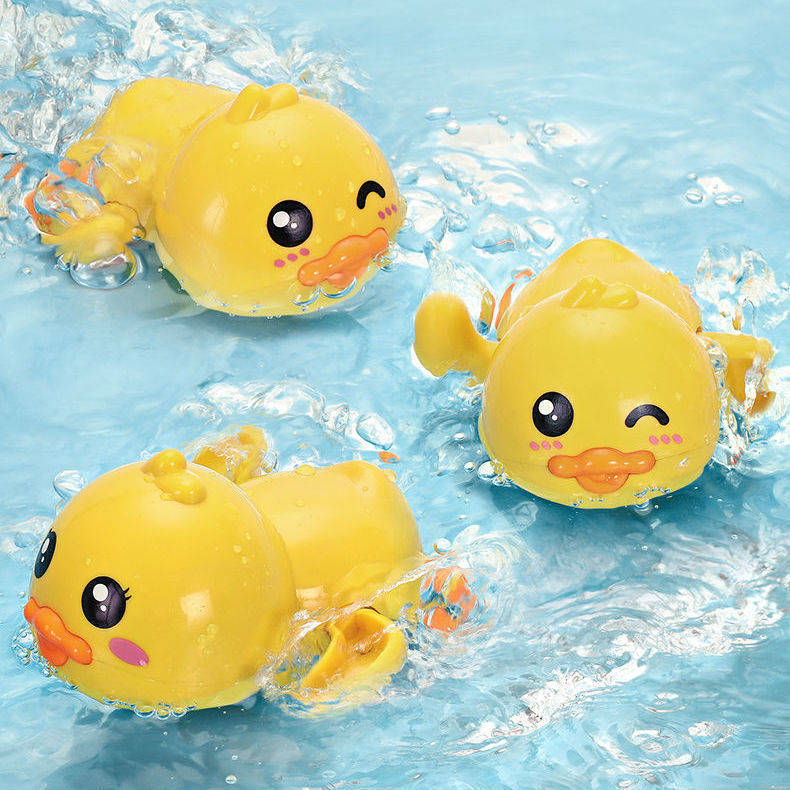 Baby Bath Toy yellow duck, turtle, dolphin Shape