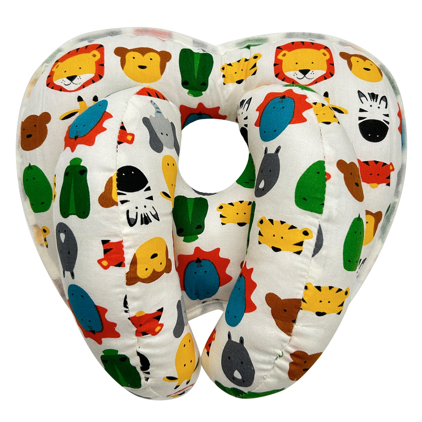 Soft banana shaped washable comfortable sleeping baby pillow