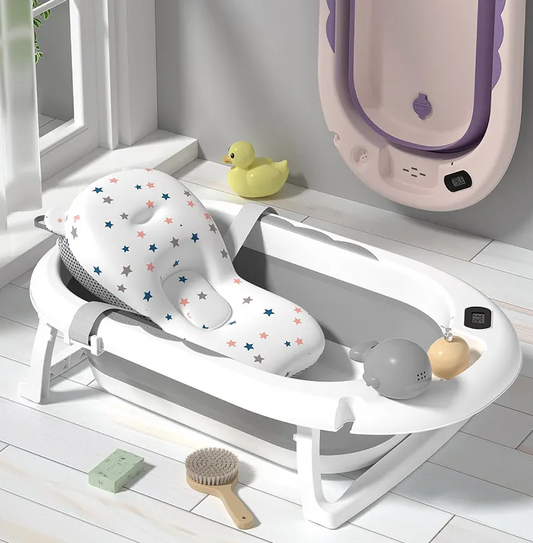 Whale Foldable Baby Bath Tub With Temperature