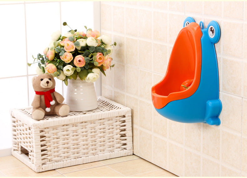 Plastic Baby Potty With Lid frog training