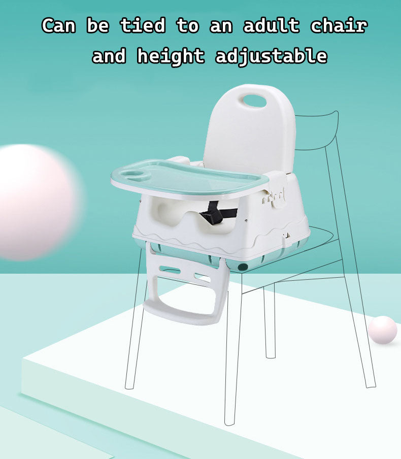 High chair baby feeding