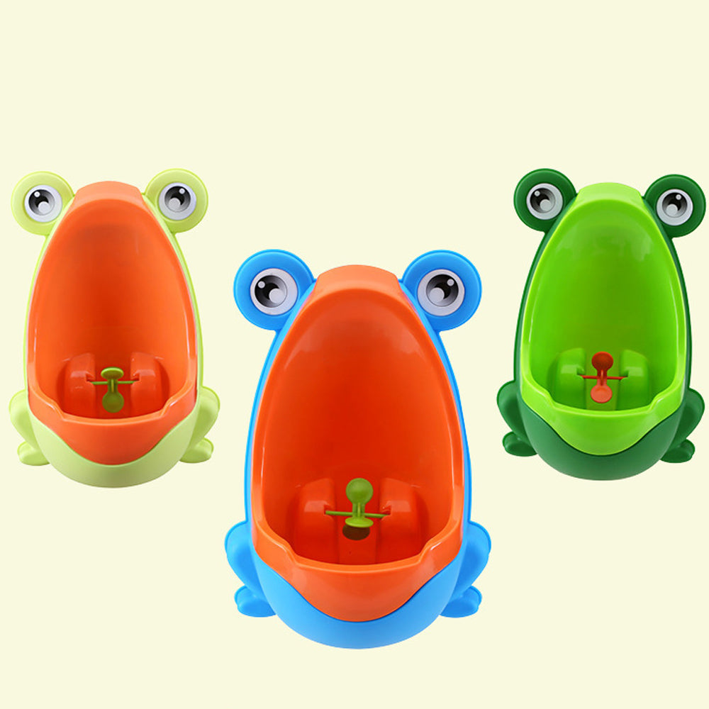 Plastic Baby Potty With Lid frog training