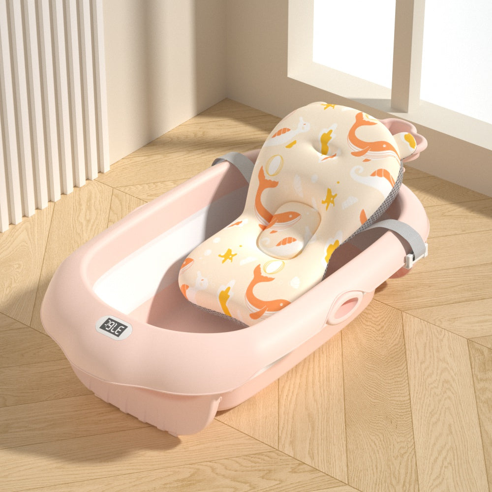 Wholesale Portable Collapsible 0-8 Folding Infant Baby Bath Tub With Stand