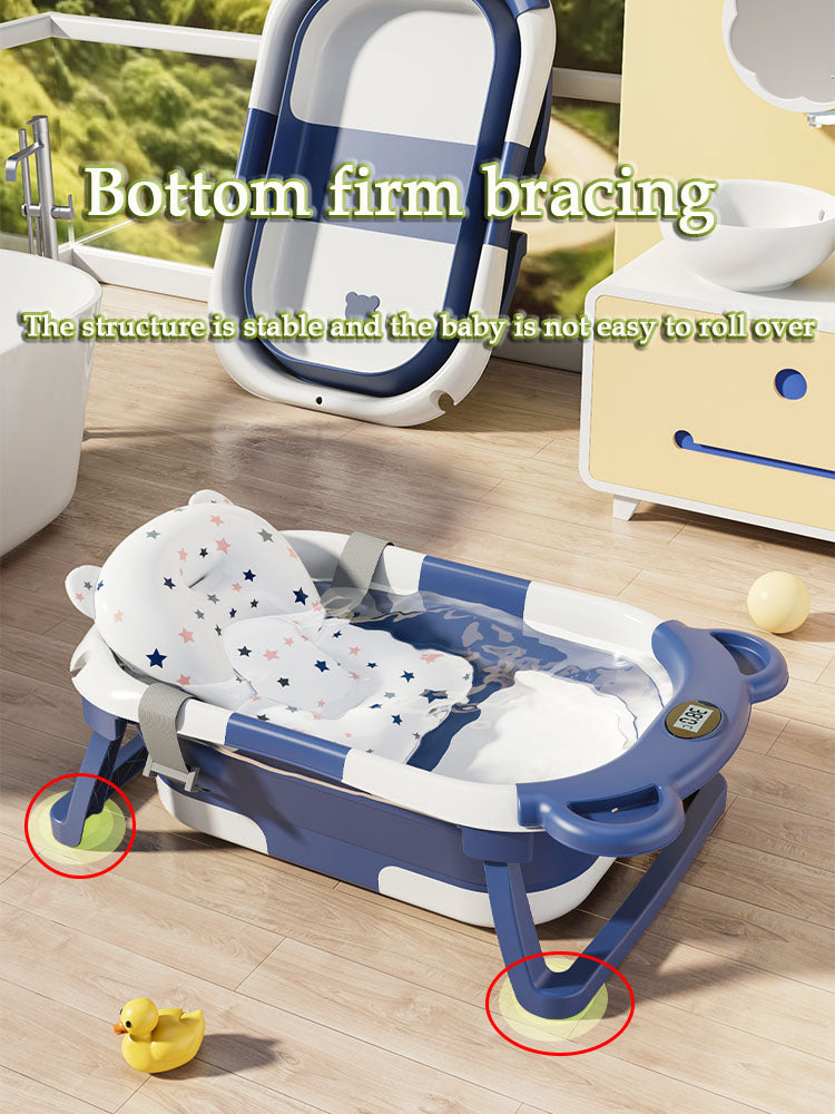 Baby bath tub bear folding many times products