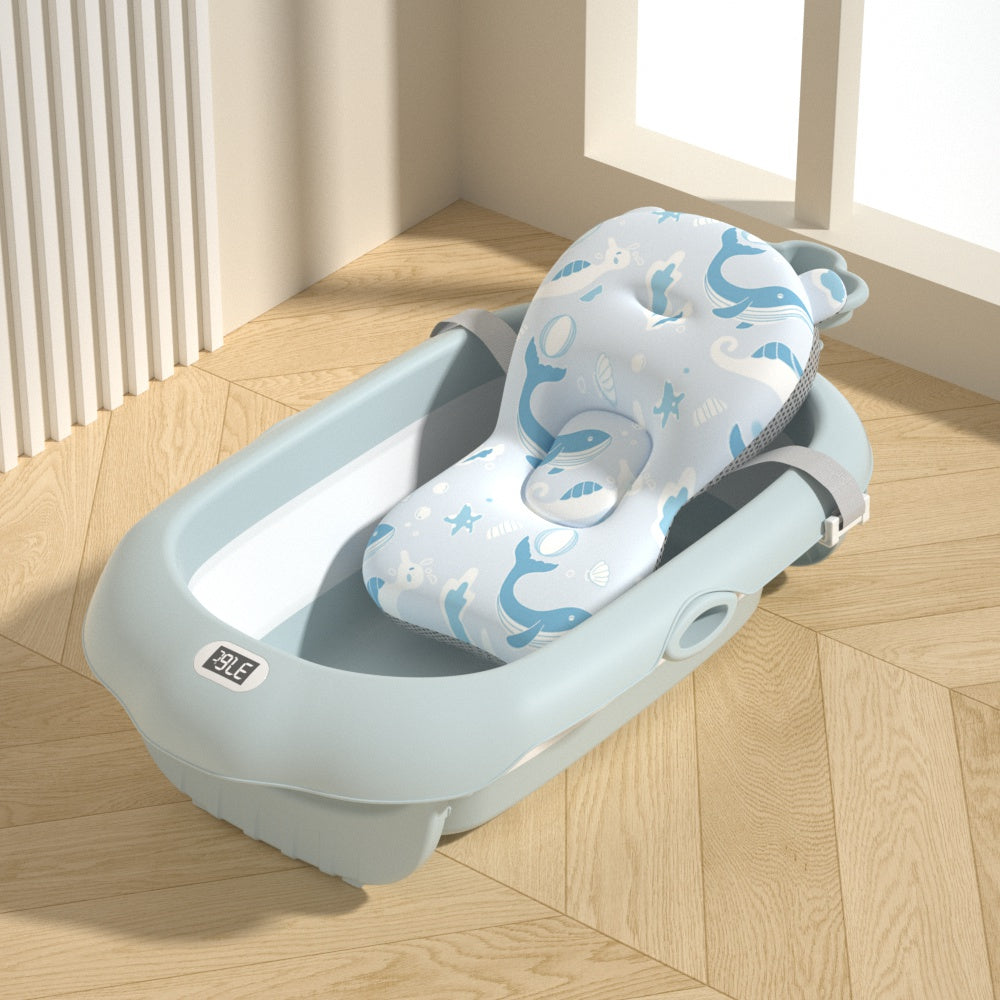 Wholesale Portable Collapsible 0-8  Folding Infant Baby Bath Tub With Stand
