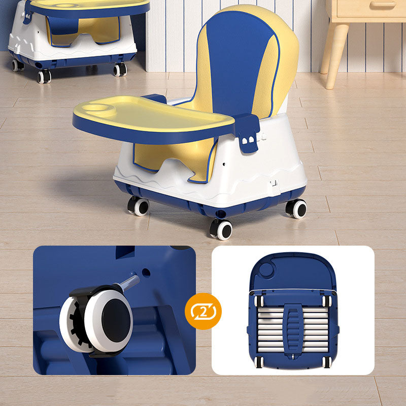 Baby high chair adjustable height