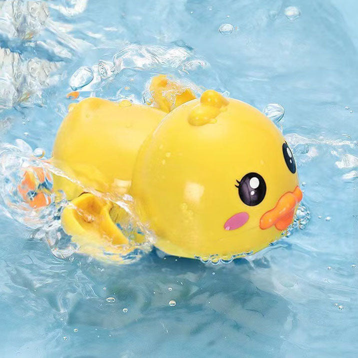 Baby Bath Toy yellow duck, turtle, dolphin Shape