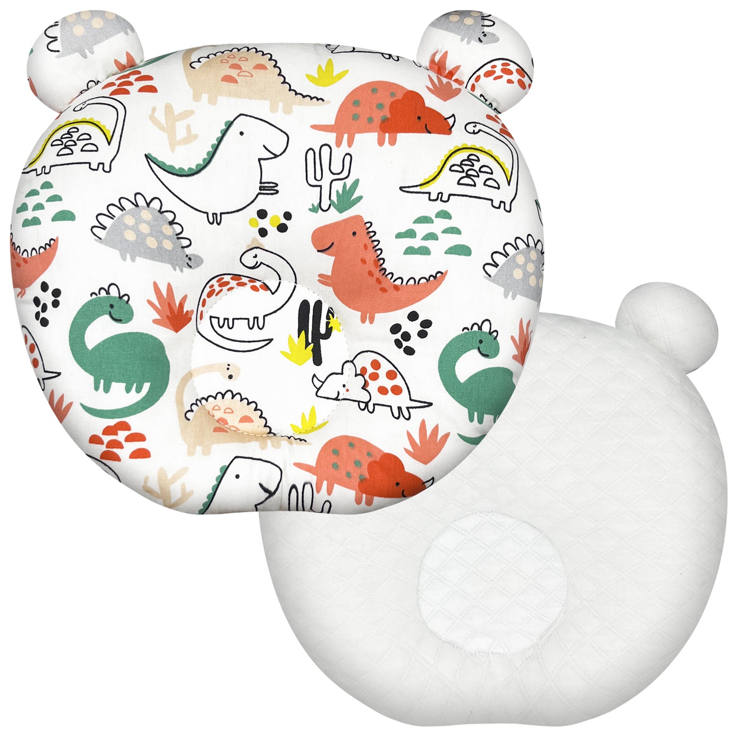 Bear shap baby pillow for newborn