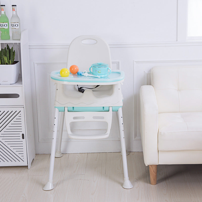 High chair baby feeding