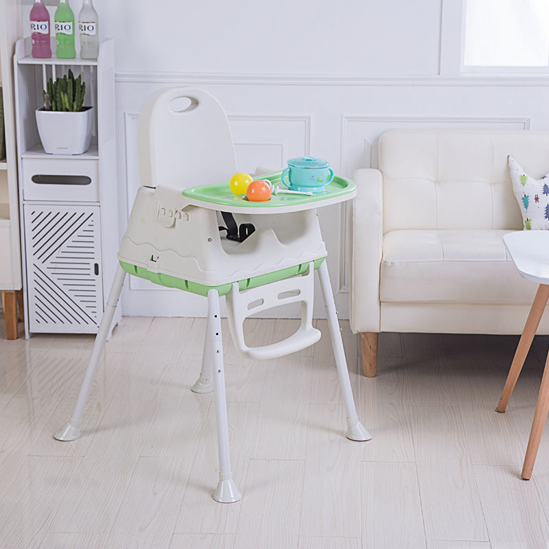 High chair baby feeding