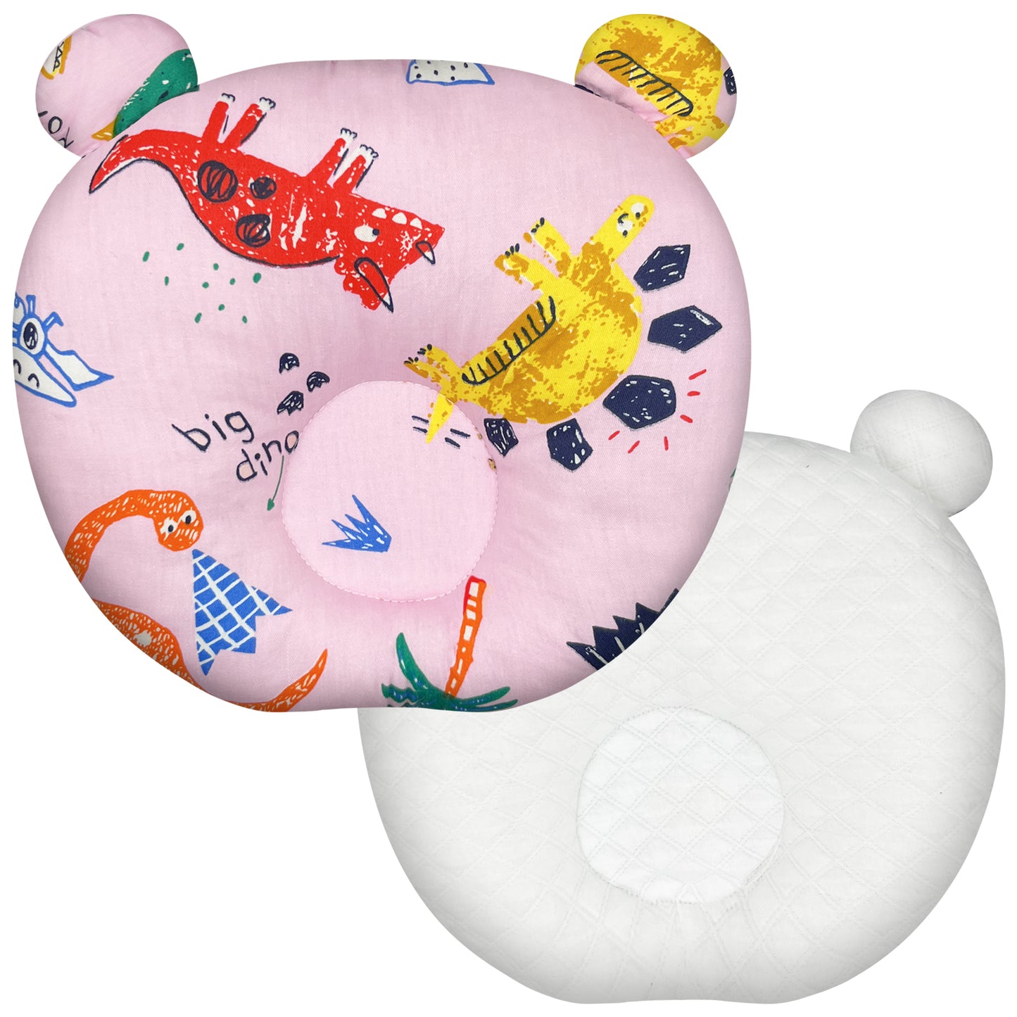 Bear shap baby pillow for newborn