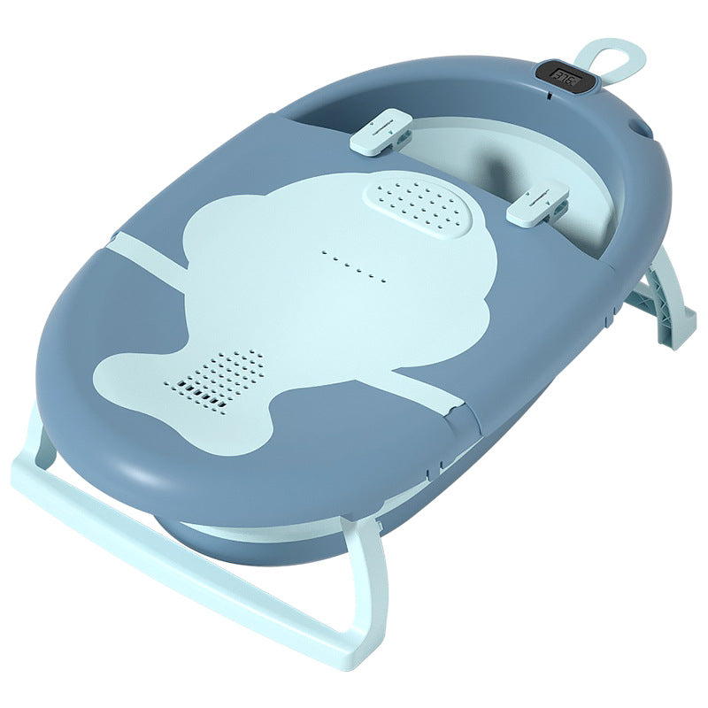 New born collapsible airplane baby bath tub