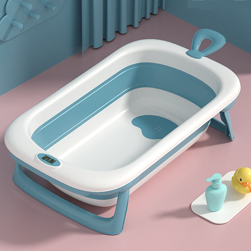 New born collapsible portable bathing tub