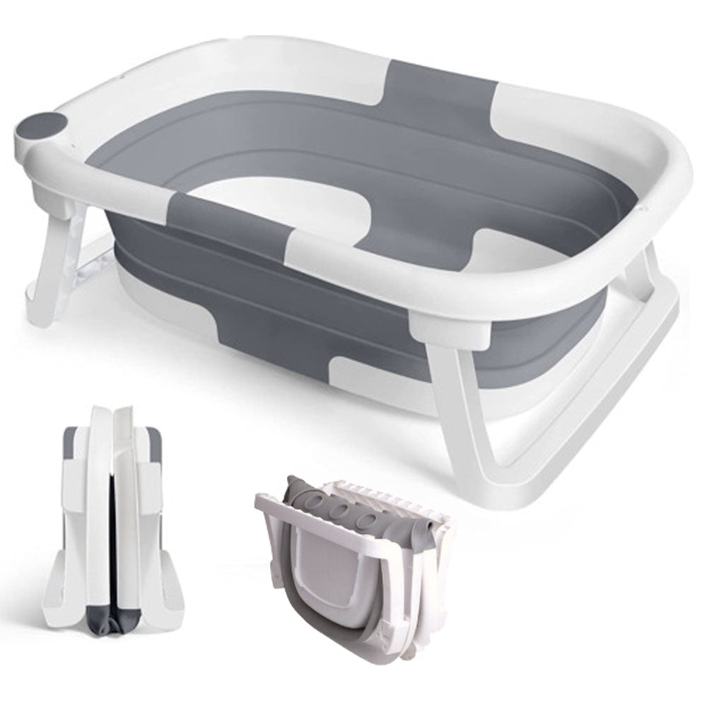 Baby bath tub floding many times