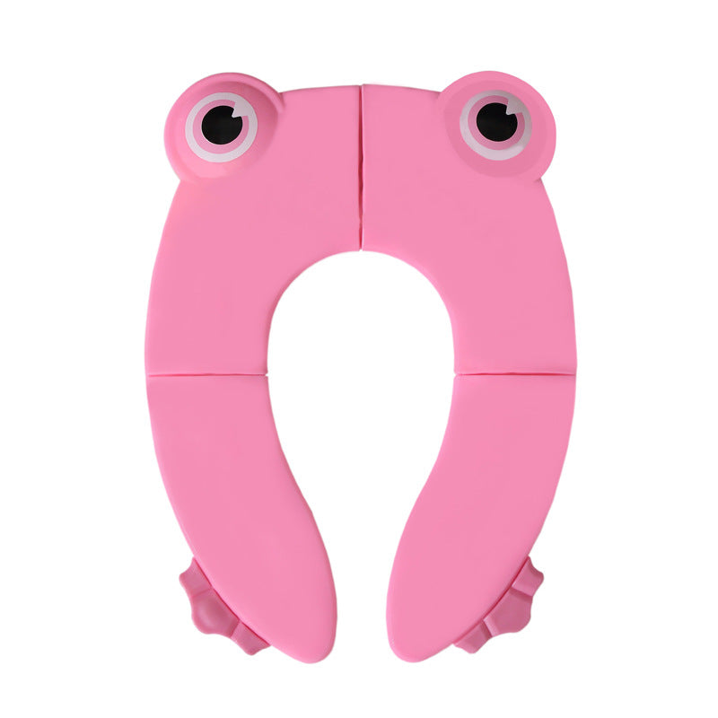 Frog Shape Kids Children Foldable Potty Seat