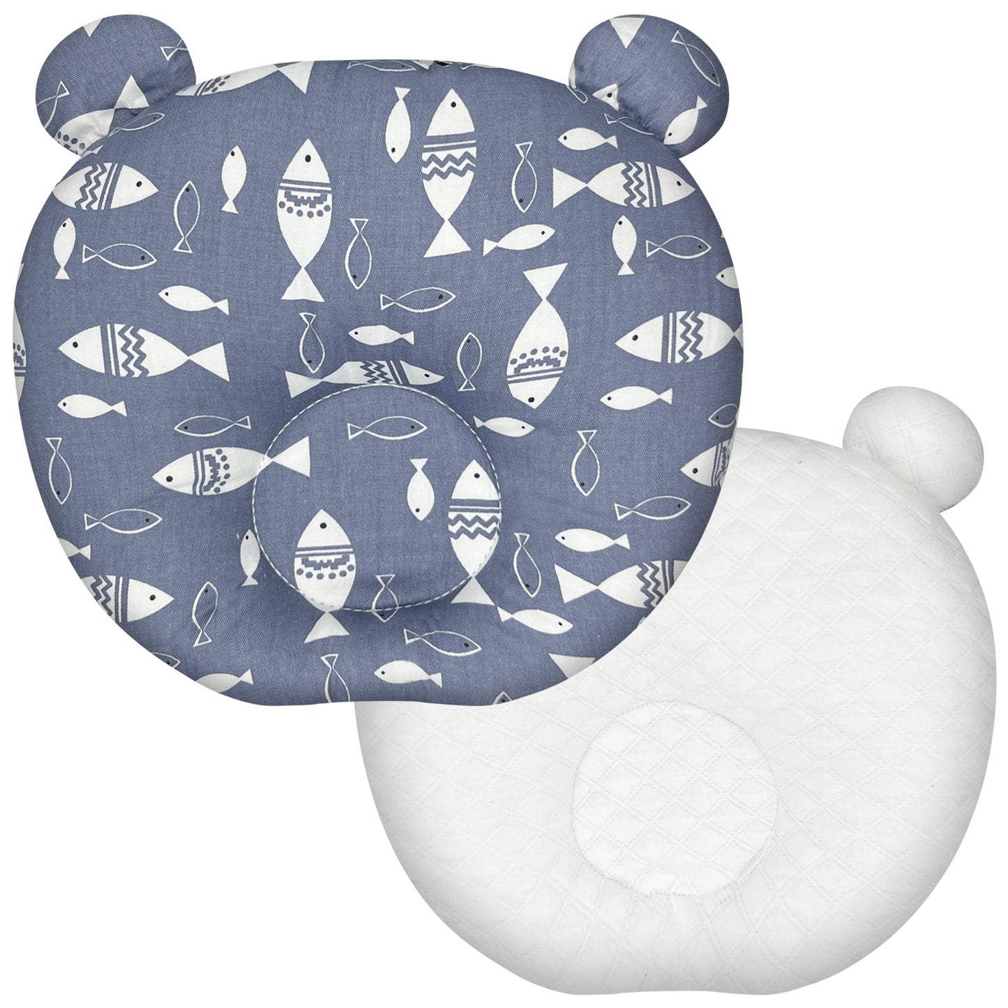 Bear shap baby pillow for newborn