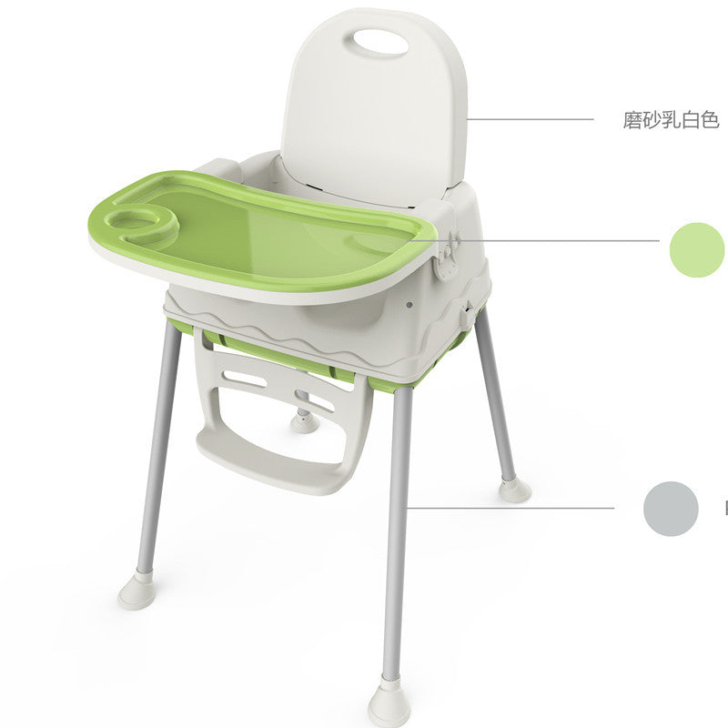 High chair baby feeding