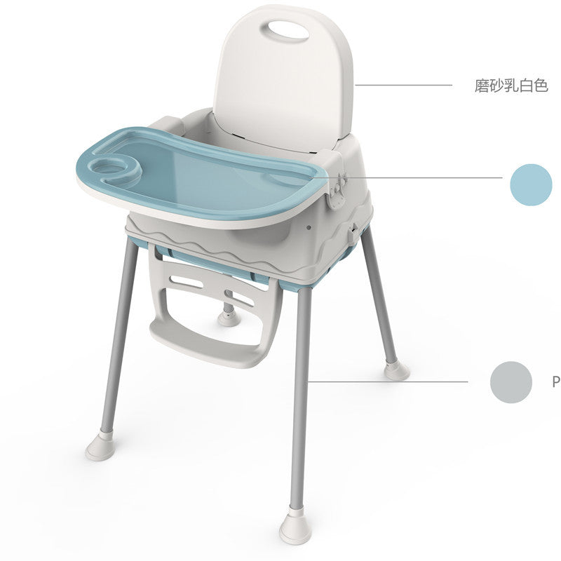 High chair baby feeding