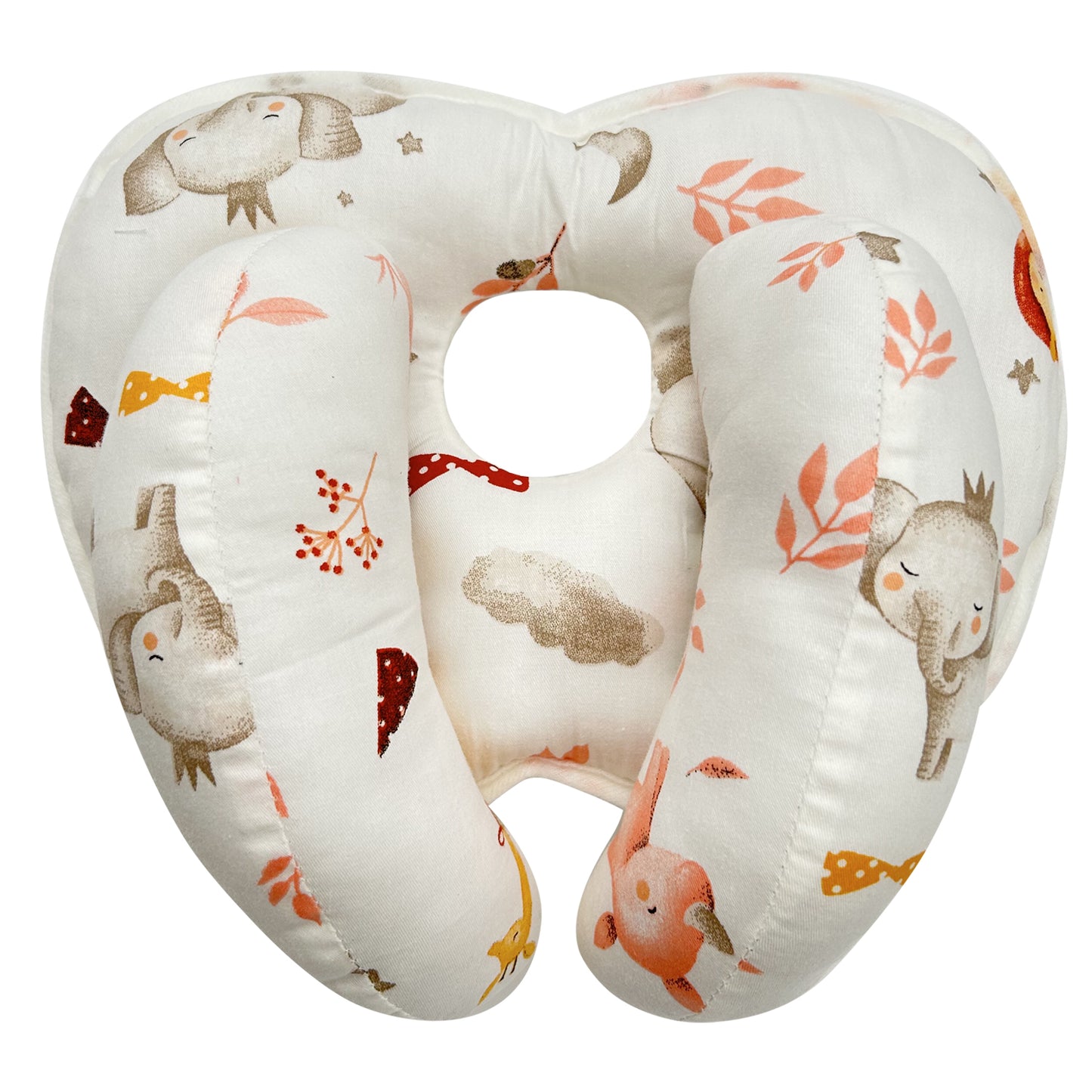 Soft banana shaped washable comfortable sleeping baby pillow