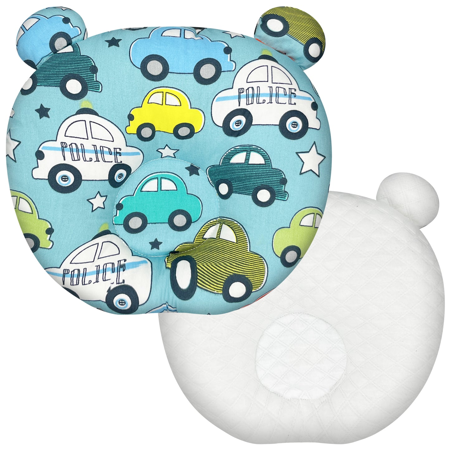 Bear shap baby pillow for newborn