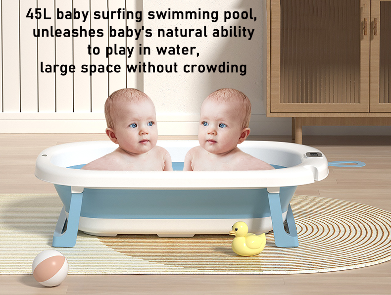 Foldable bath tubs folding baby bathtub for kids