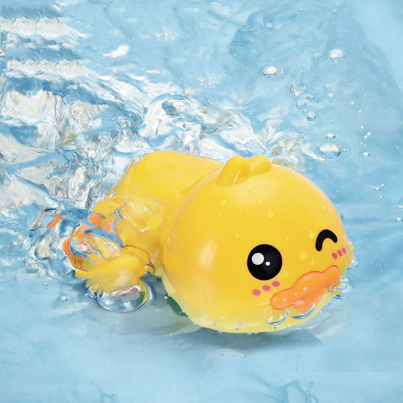 Baby Bath Toy yellow duck, turtle, dolphin Shape