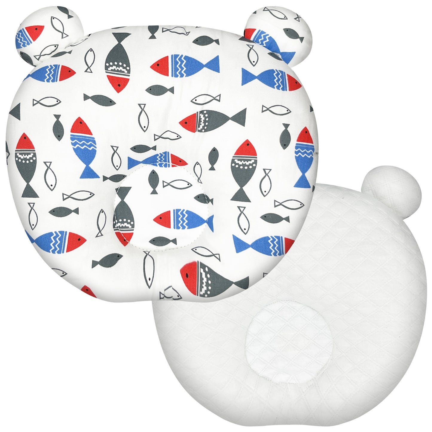 Bear shap baby pillow for newborn