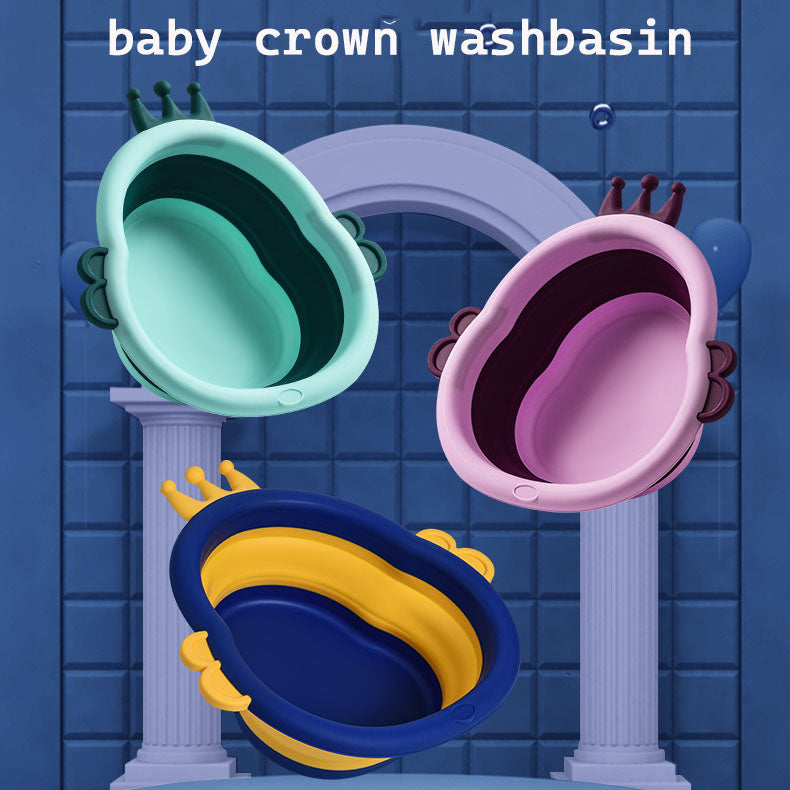 Baby wash basin foldable