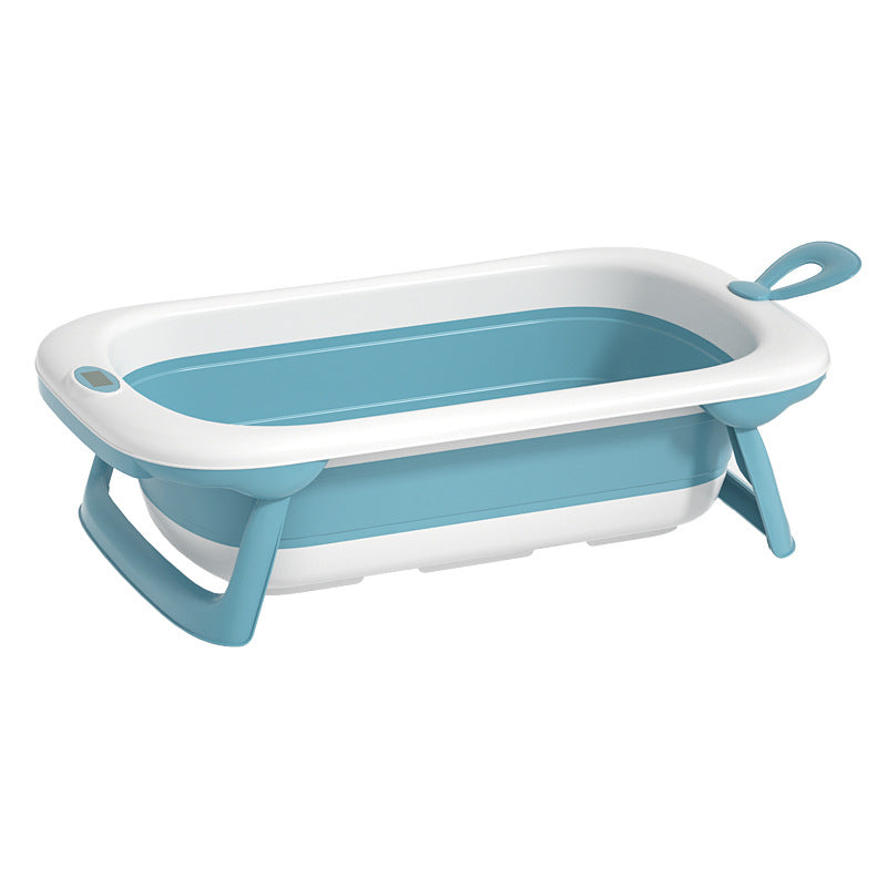 New born collapsible portable bathing tub