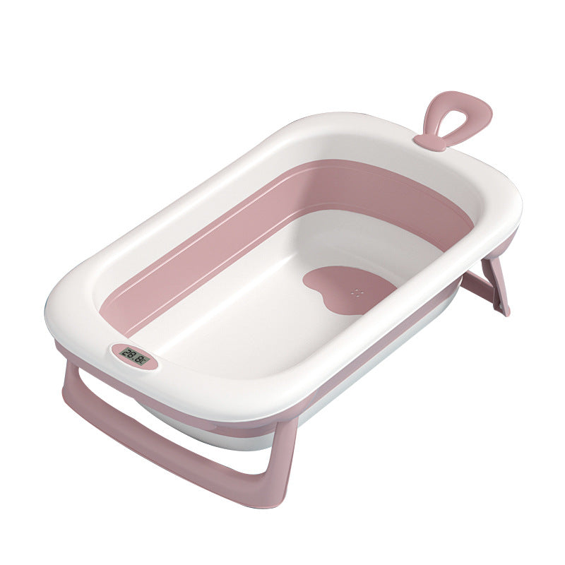 New born collapsible portable bathing tub