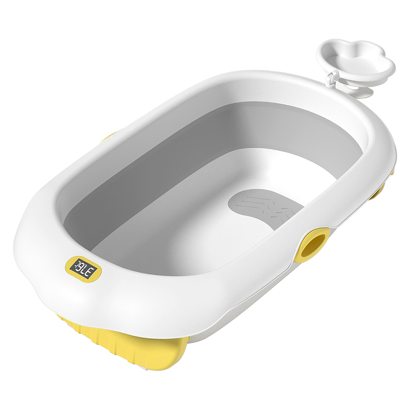 Wholesale Portable Collapsible 0-8 Folding Infant Baby Bath Tub With Stand