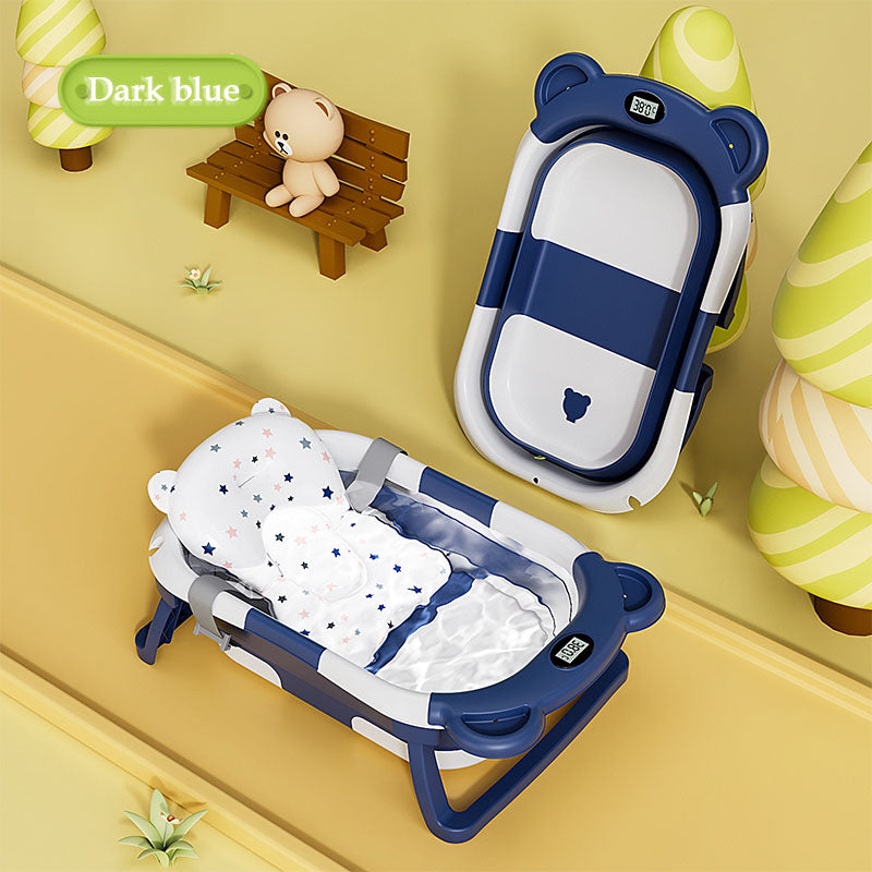 Baby bath tub bear folding many times products